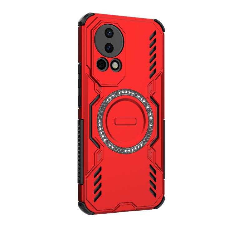 For Huawei nova 12 5G Butterfly Armor MagSafe Magnetic Ring Shockproof Phone Case
