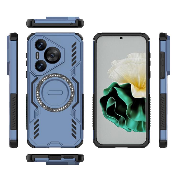 For Huawei Pura 70 Butterfly Armor MagSafe Magnetic Ring Shockproof Phone Case