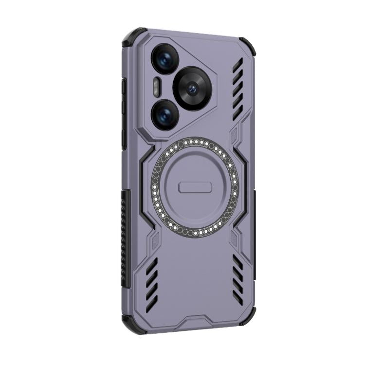 For Huawei Pura 70 Butterfly Armor MagSafe Magnetic Ring Shockproof Phone Case