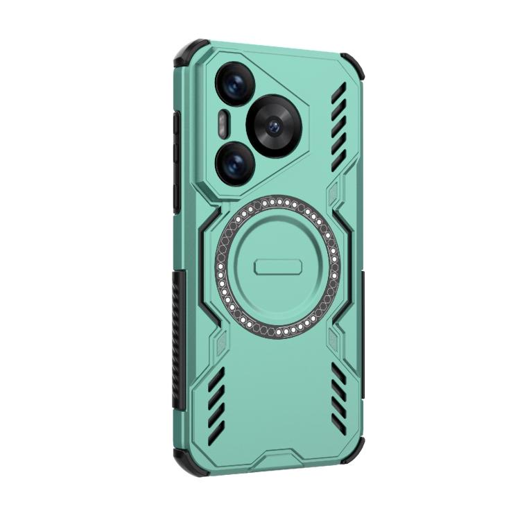 For Huawei Pura 70 Butterfly Armor MagSafe Magnetic Ring Shockproof Phone Case
