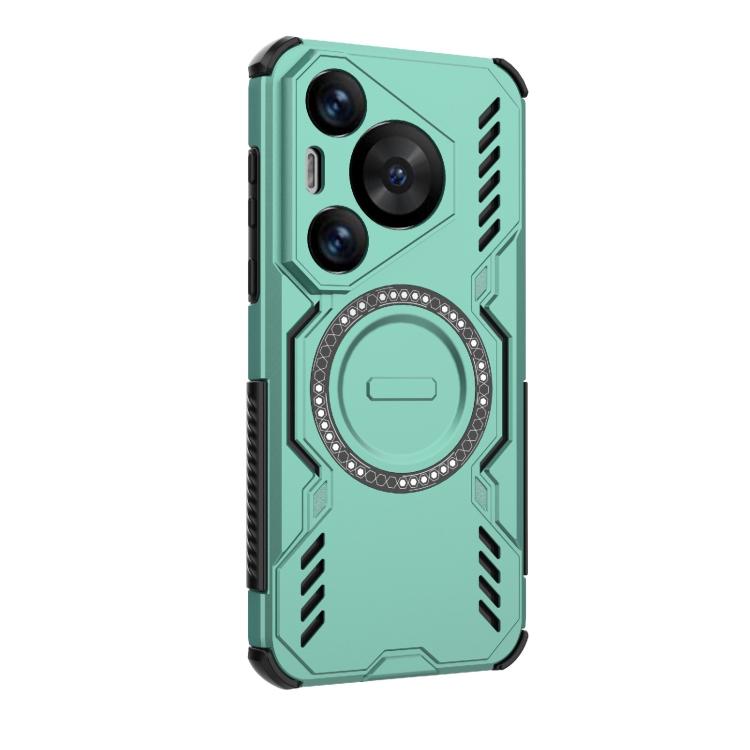 For Huawei Pura 70 Pro Butterfly Armor MagSafe Magnetic Ring Shockproof Phone Case