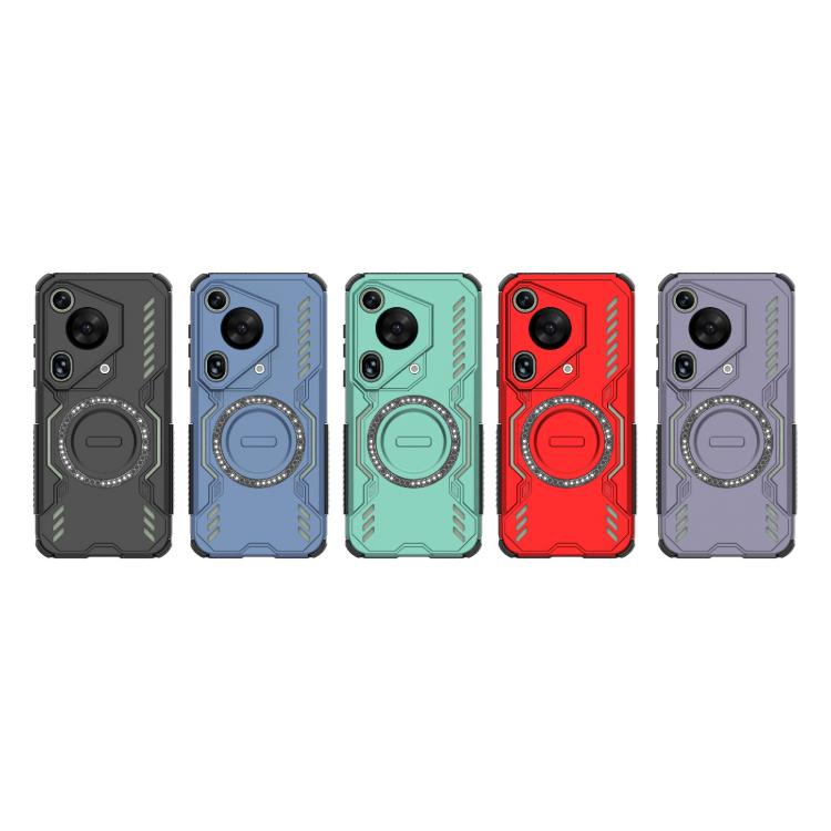 For Huawei Pura 70 Ultra Butterfly Armor MagSafe Magnetic Ring Shockproof Phone Case
