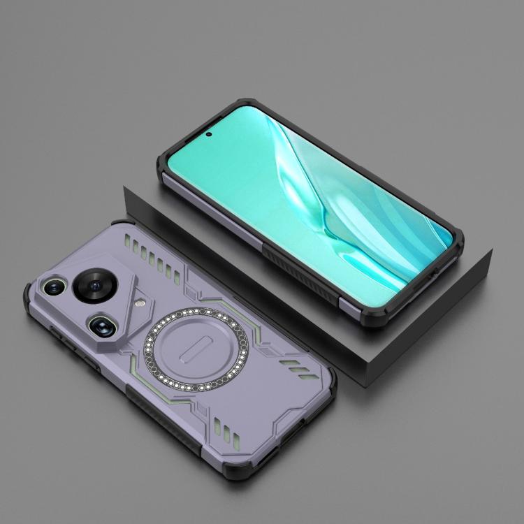 For Huawei Pura 70 Ultra Butterfly Armor MagSafe Magnetic Ring Shockproof Phone Case