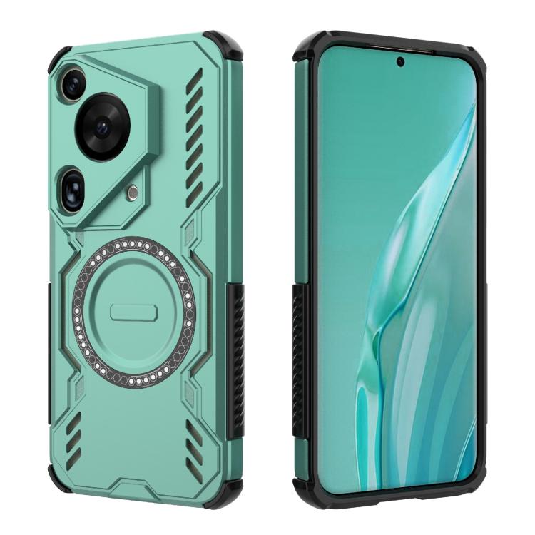 For Huawei Pura 70 Ultra Butterfly Armor MagSafe Magnetic Ring Shockproof Phone Case