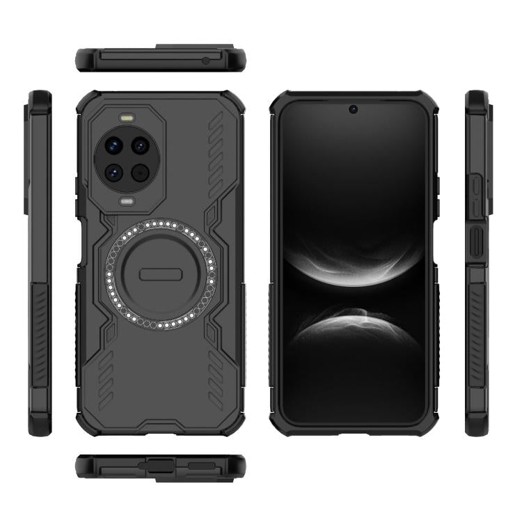 For Huawei nova 14 5G Butterfly Armor MagSafe Magnetic Ring Shockproof Phone Case