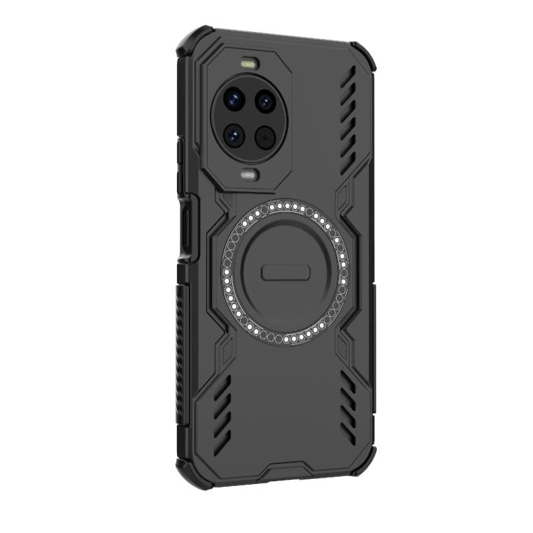 For Huawei nova 14 5G Butterfly Armor MagSafe Magnetic Ring Shockproof Phone Case