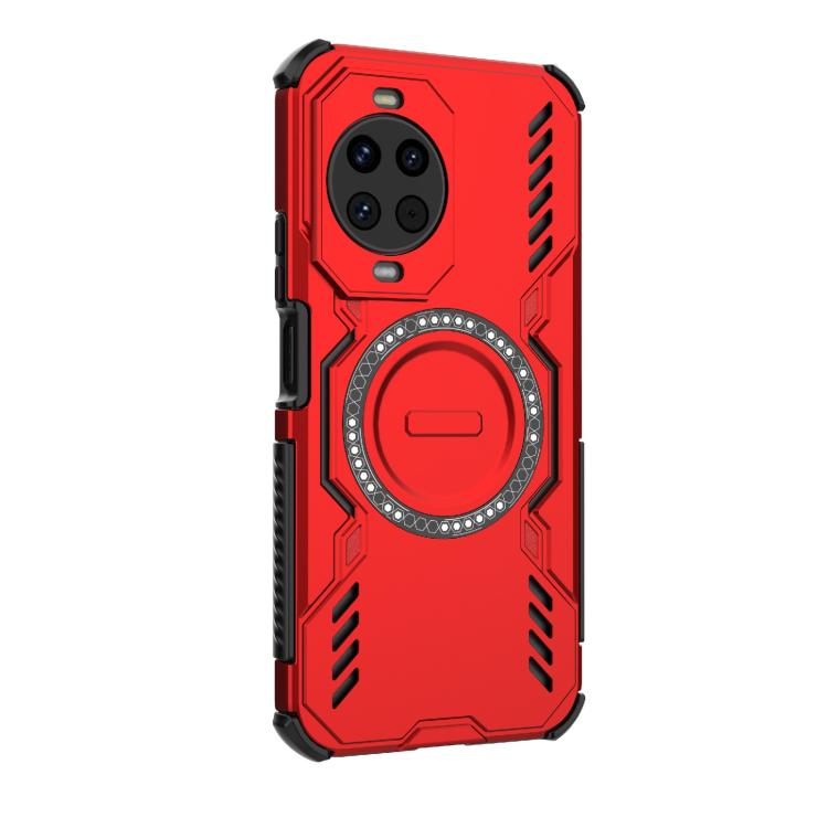 For Huawei nova 14 5G Butterfly Armor MagSafe Magnetic Ring Shockproof Phone Case