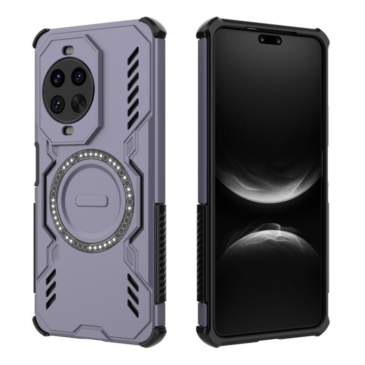For Huawei nova 14 Pro 5G Butterfly Armor MagSafe Magnetic Ring Shockproof Phone Case