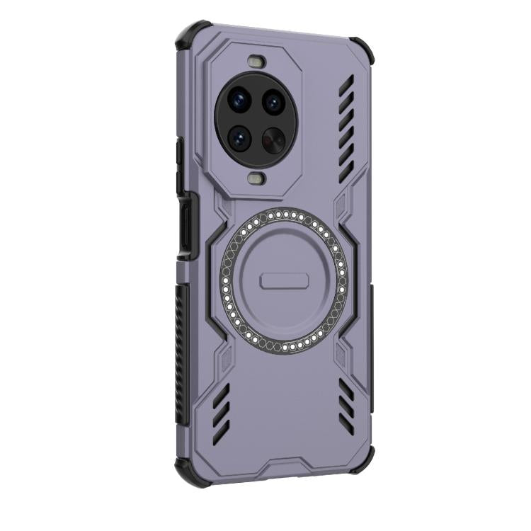 For Huawei nova 14 Pro 5G Butterfly Armor MagSafe Magnetic Ring Shockproof Phone Case