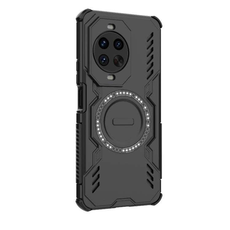 For Huawei nova 14 Pro 5G Butterfly Armor MagSafe Magnetic Ring Shockproof Phone Case