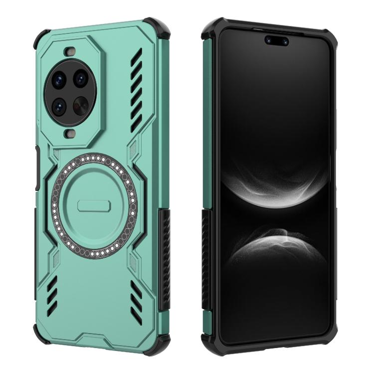 For Huawei nova 14 Pro 5G Butterfly Armor MagSafe Magnetic Ring Shockproof Phone Case