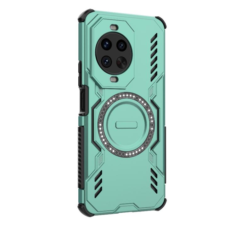 For Huawei nova 14 Pro 5G Butterfly Armor MagSafe Magnetic Ring Shockproof Phone Case