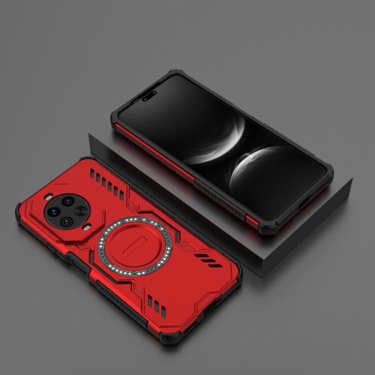 For Huawei nova 14 Pro 5G Butterfly Armor MagSafe Magnetic Ring Shockproof Phone Case