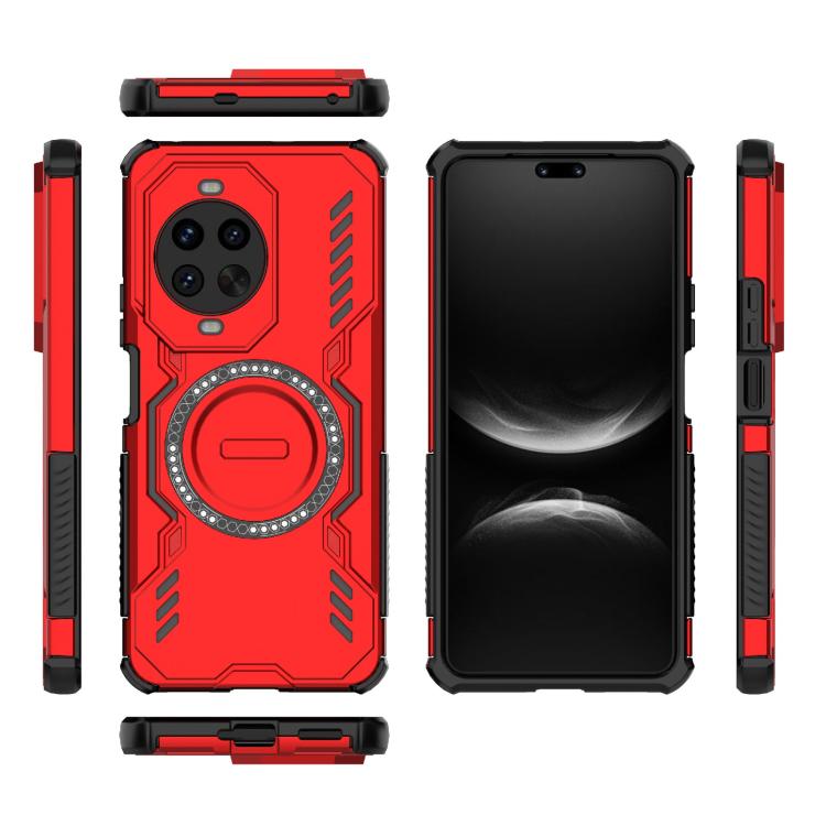 For Huawei nova 14 Pro 5G Butterfly Armor MagSafe Magnetic Ring Shockproof Phone Case