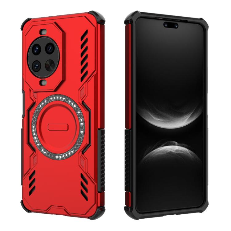 For Huawei nova 14 Pro 5G Butterfly Armor MagSafe Magnetic Ring Shockproof Phone Case