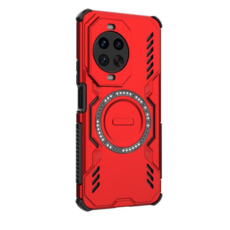 For Huawei nova 14 Pro 5G Butterfly Armor MagSafe Magnetic Ring Shockproof Phone Case