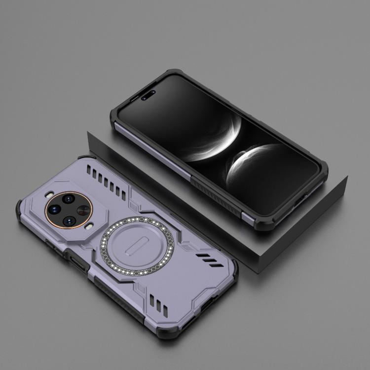 For Huawei nova 14 Ultra 5G Butterfly Armor MagSafe Magnetic Ring Shockproof Phone Case