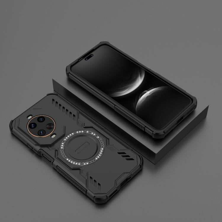 For Huawei nova 14 Ultra 5G Butterfly Armor MagSafe Magnetic Ring Shockproof Phone Case