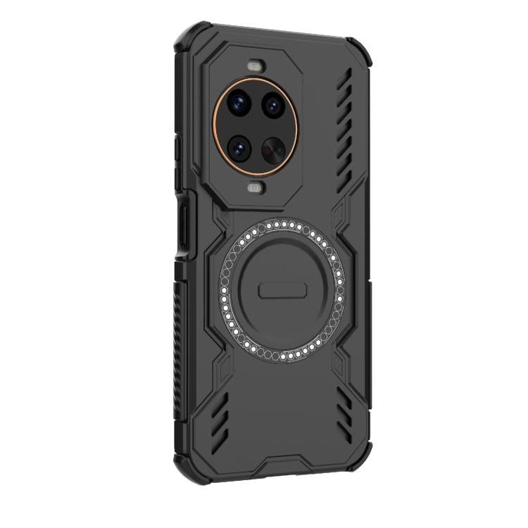 For Huawei nova 14 Ultra 5G Butterfly Armor MagSafe Magnetic Ring Shockproof Phone Case