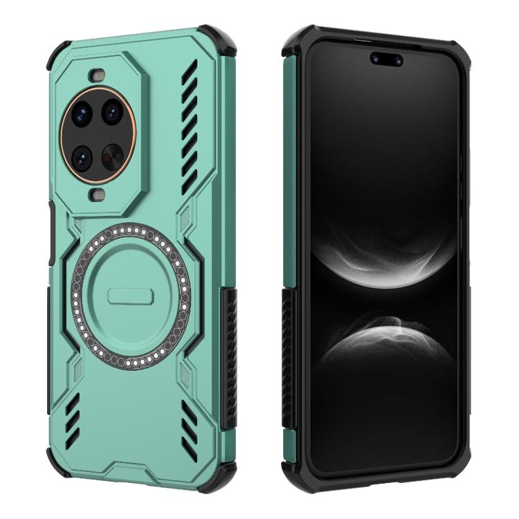 For Huawei nova 14 Ultra 5G Butterfly Armor MagSafe Magnetic Ring Shockproof Phone Case