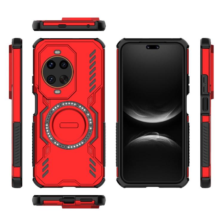 For Huawei nova 14 Ultra 5G Butterfly Armor MagSafe Magnetic Ring Shockproof Phone Case