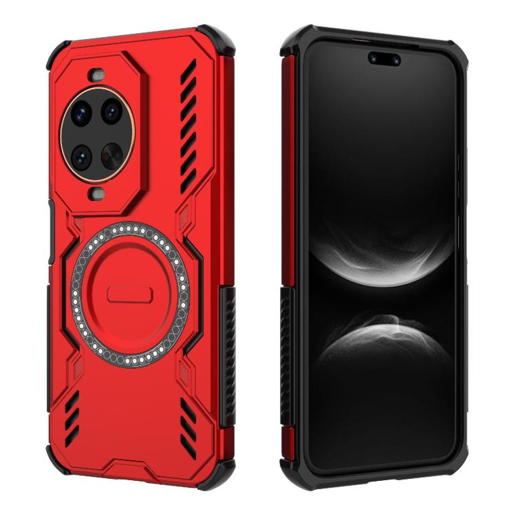 For Huawei nova 14 Ultra 5G Butterfly Armor MagSafe Magnetic Ring Shockproof Phone Case