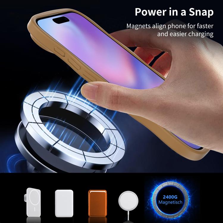 For iPhone Air Skin Feel Wave Texture MagSafe Phone Case