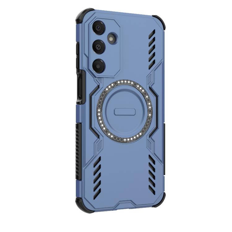 For Samsung Galaxy A16 5G Butterfly Armor MagSafe Magnetic Ring Shockproof Phone Case