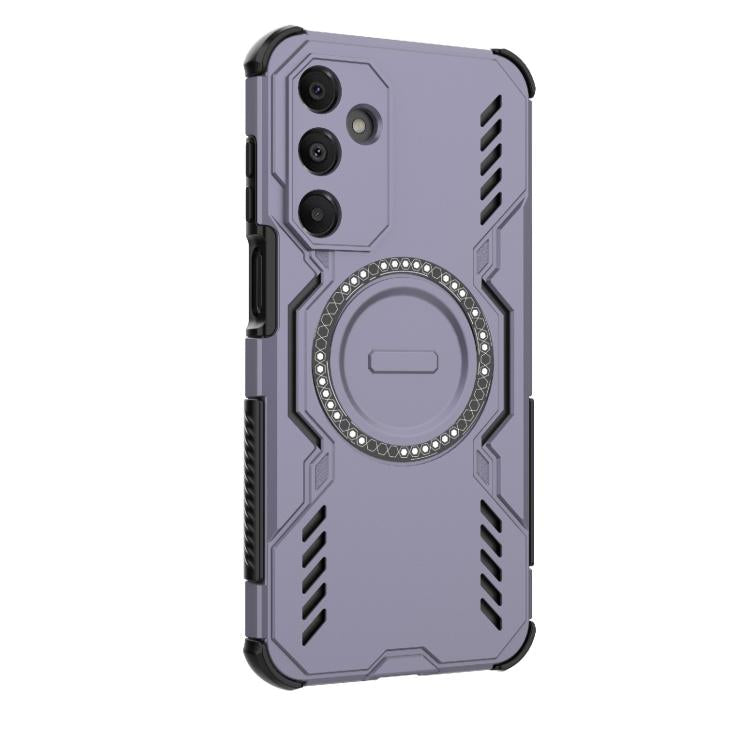 For Samsung Galaxy A16 5G Butterfly Armor MagSafe Magnetic Ring Shockproof Phone Case