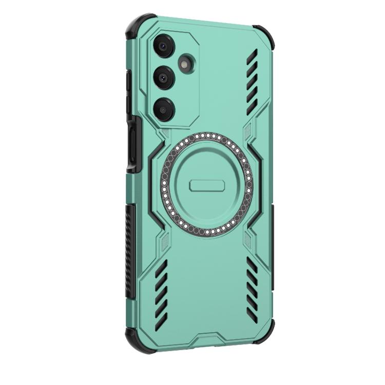 For Samsung Galaxy A16 5G Butterfly Armor MagSafe Magnetic Ring Shockproof Phone Case