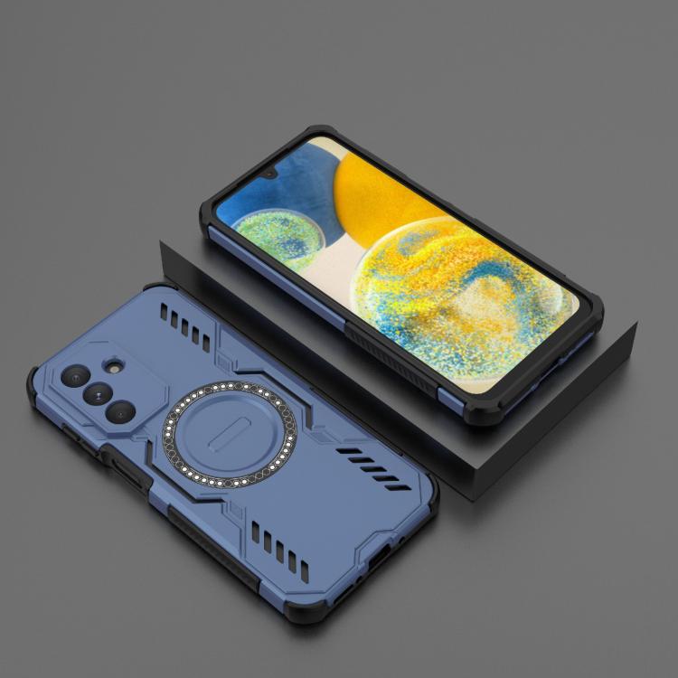 For Samsung Galaxy A26 5G Butterfly Armor MagSafe Magnetic Ring Shockproof Phone Case
