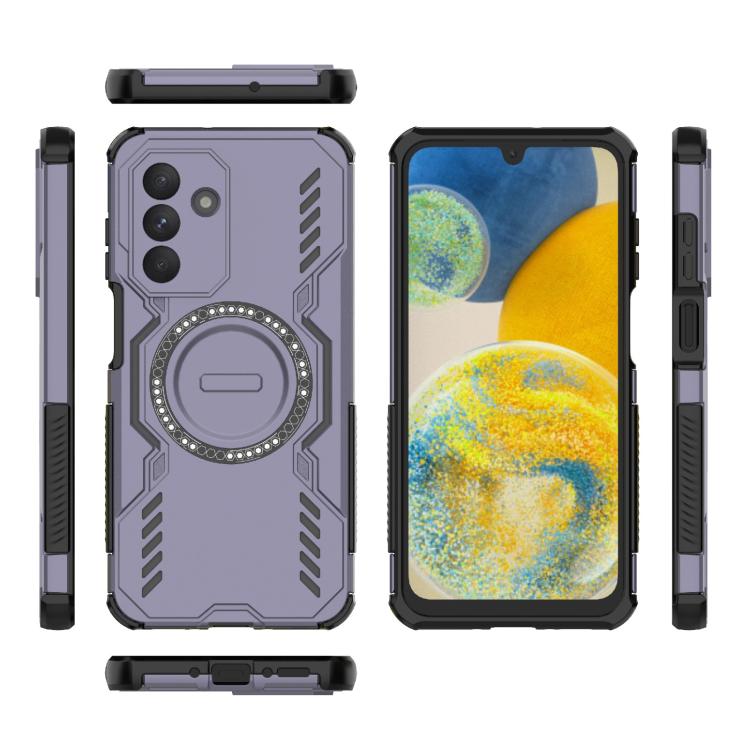 For Samsung Galaxy A26 5G Butterfly Armor MagSafe Magnetic Ring Shockproof Phone Case