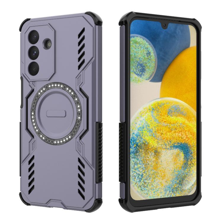For Samsung Galaxy A26 5G Butterfly Armor MagSafe Magnetic Ring Shockproof Phone Case