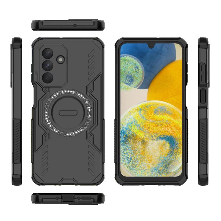 For Samsung Galaxy A26 5G Butterfly Armor MagSafe Magnetic Ring Shockproof Phone Case