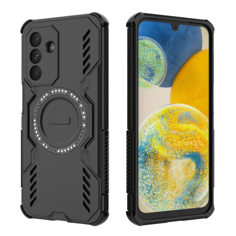 For Samsung Galaxy A26 5G Butterfly Armor MagSafe Magnetic Ring Shockproof Phone Case