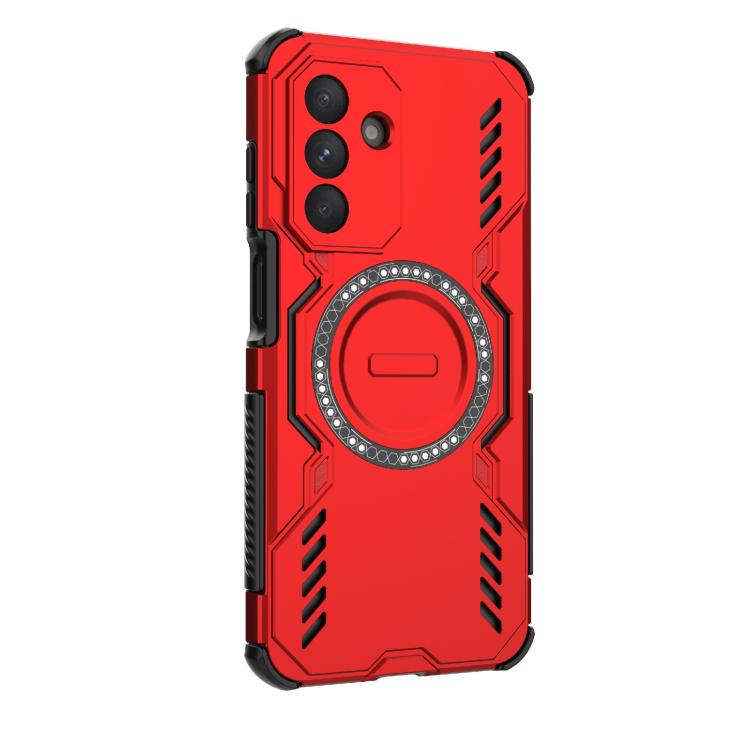 For Samsung Galaxy A26 5G Butterfly Armor MagSafe Magnetic Ring Shockproof Phone Case