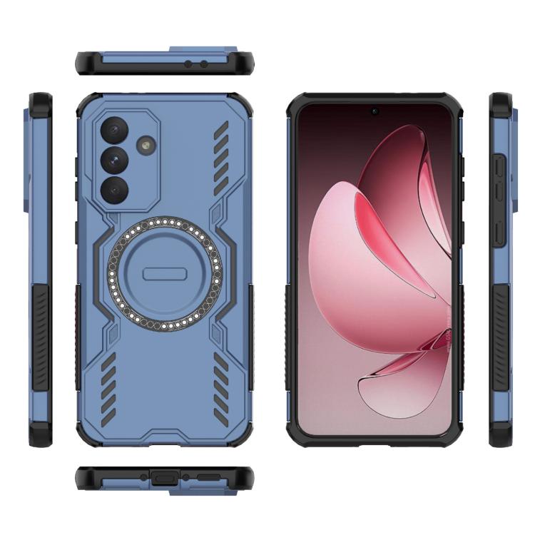 For Samsung Galaxy A56 5G Butterfly Armor MagSafe Magnetic Ring Shockproof Phone Case