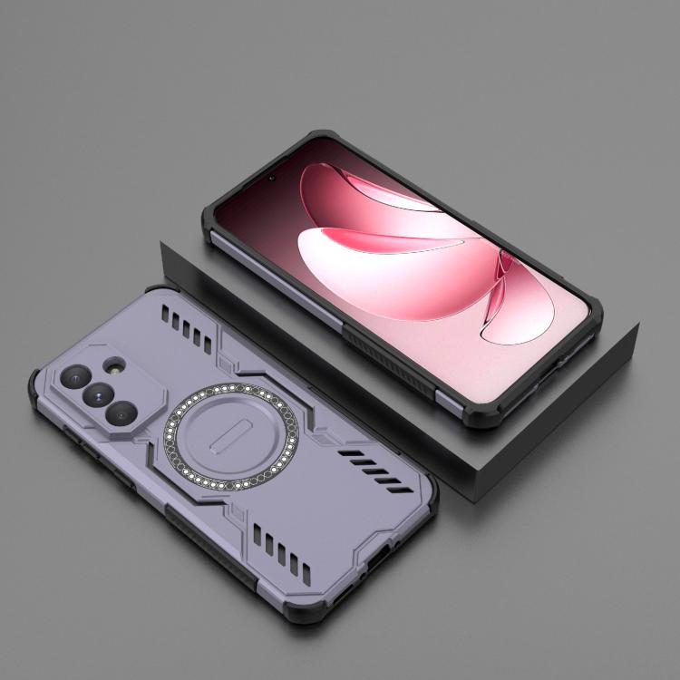 For Samsung Galaxy A56 5G Butterfly Armor MagSafe Magnetic Ring Shockproof Phone Case