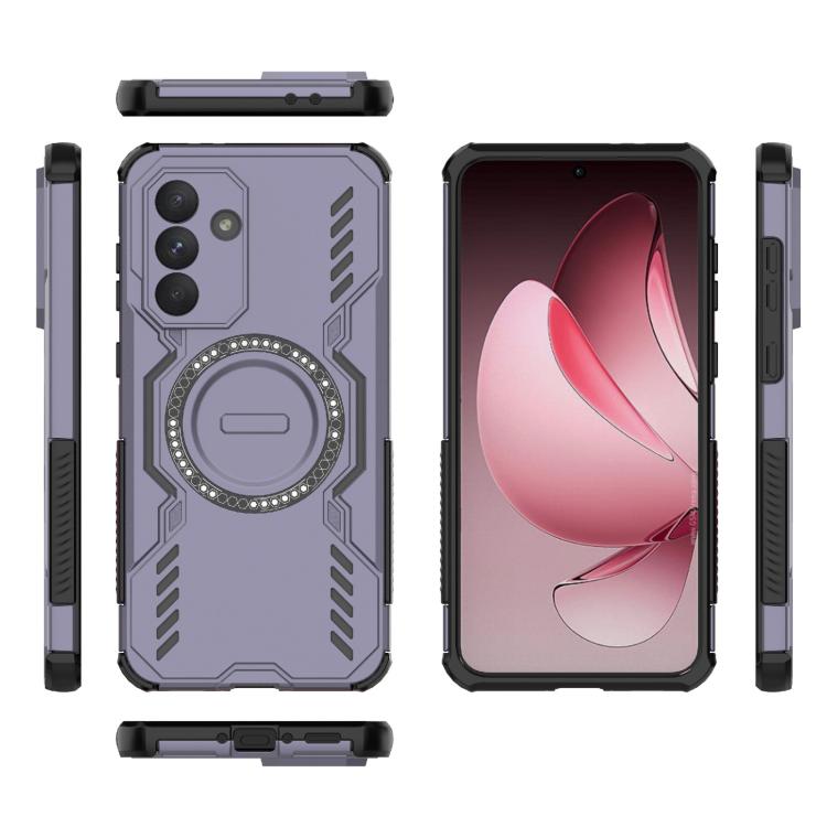 For Samsung Galaxy A56 5G Butterfly Armor MagSafe Magnetic Ring Shockproof Phone Case