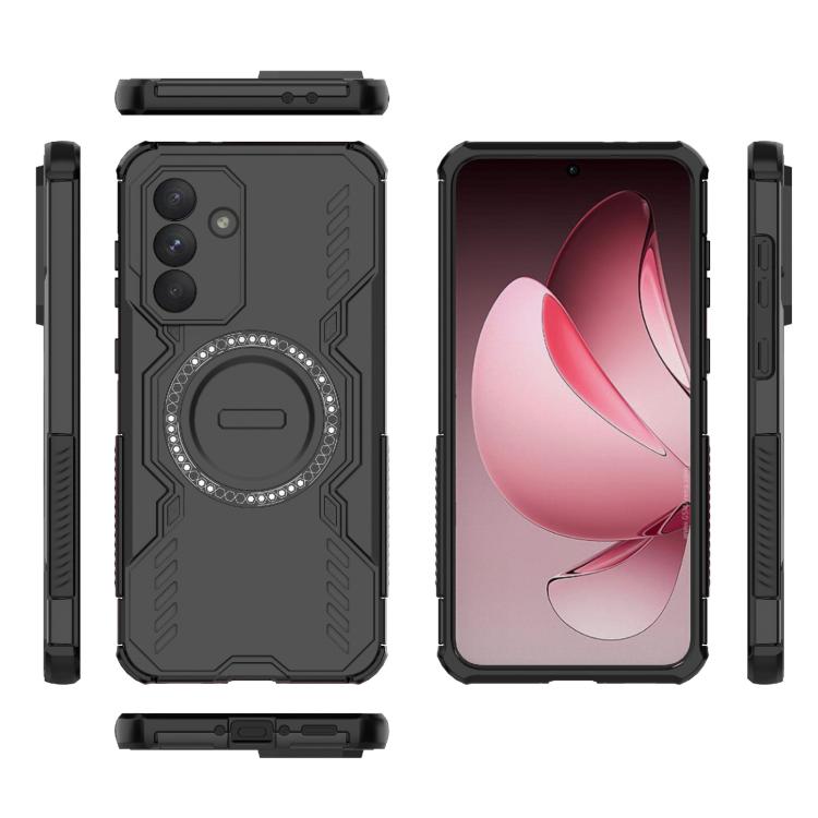 For Samsung Galaxy A56 5G Butterfly Armor MagSafe Magnetic Ring Shockproof Phone Case