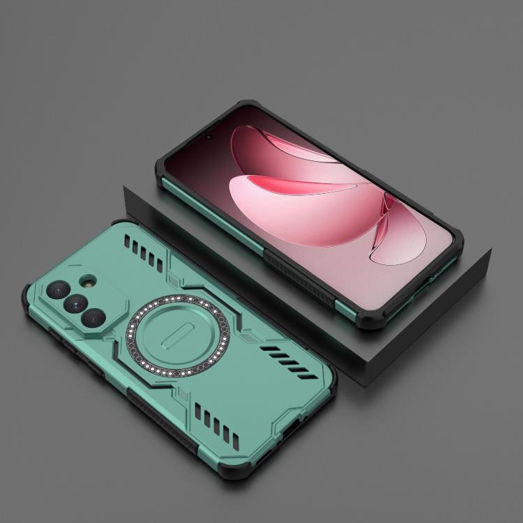 For Samsung Galaxy A56 5G Butterfly Armor MagSafe Magnetic Ring Shockproof Phone Case
