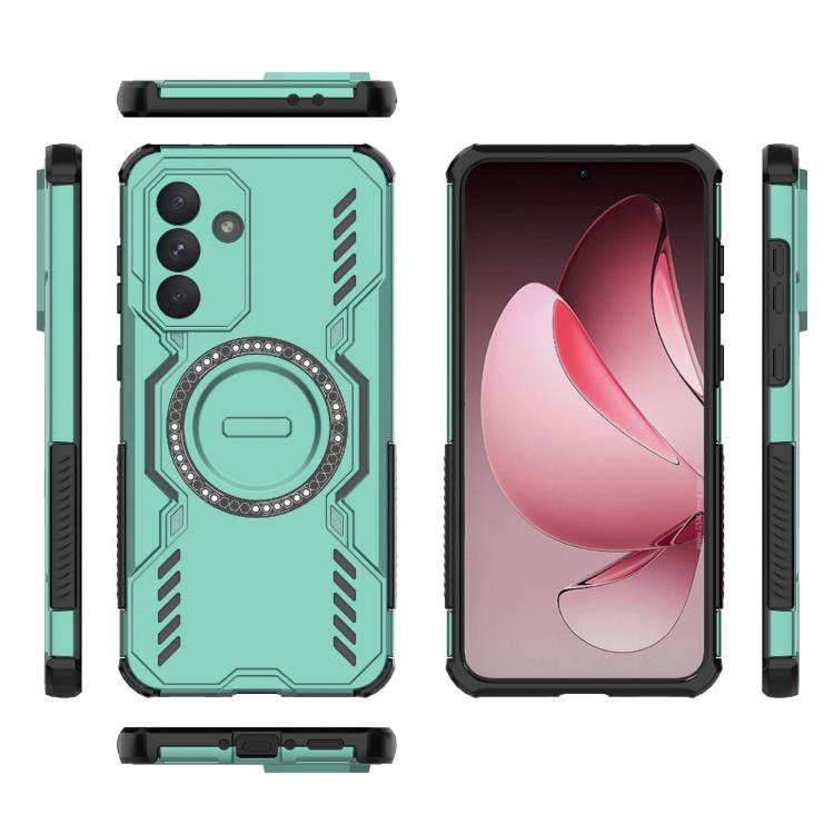 For Samsung Galaxy A56 5G Butterfly Armor MagSafe Magnetic Ring Shockproof Phone Case