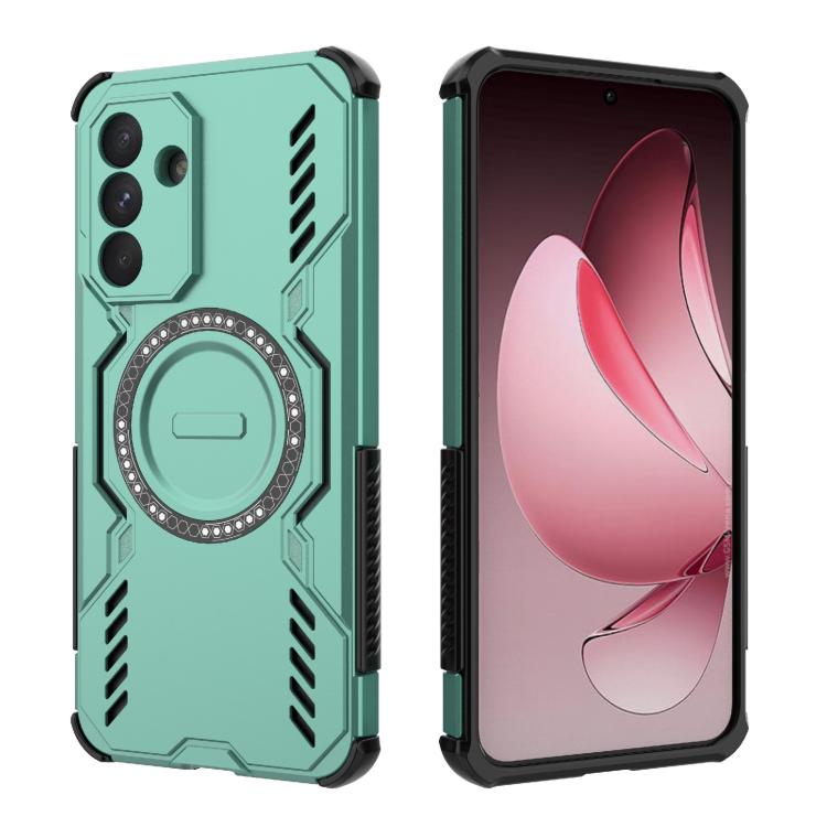 For Samsung Galaxy A56 5G Butterfly Armor MagSafe Magnetic Ring Shockproof Phone Case