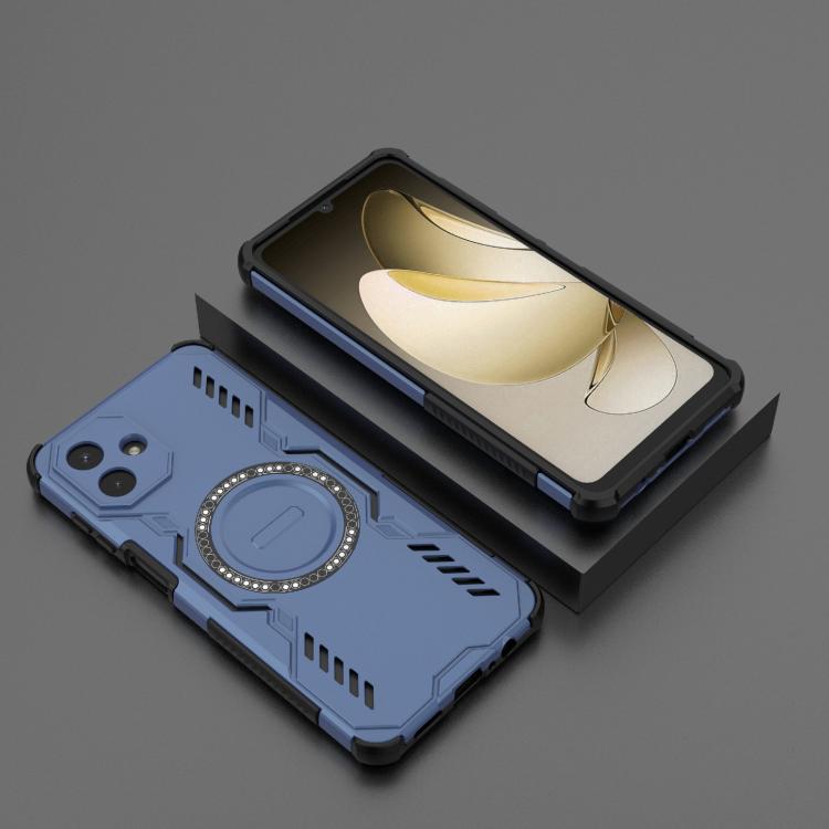 For Samsung Galaxy A07 4G Butterfly Armor MagSafe Magnetic Ring Shockproof Phone Case