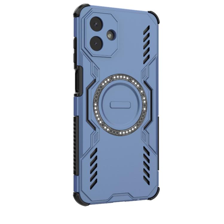 For Samsung Galaxy A07 4G Butterfly Armor MagSafe Magnetic Ring Shockproof Phone Case