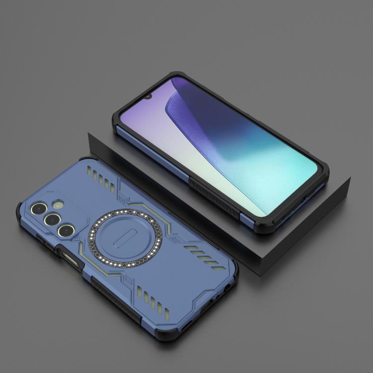 For Samsung Galaxy A25 5G Butterfly Armor MagSafe Magnetic Ring Shockproof Phone Case