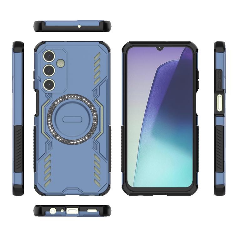 For Samsung Galaxy A25 5G Butterfly Armor MagSafe Magnetic Ring Shockproof Phone Case
