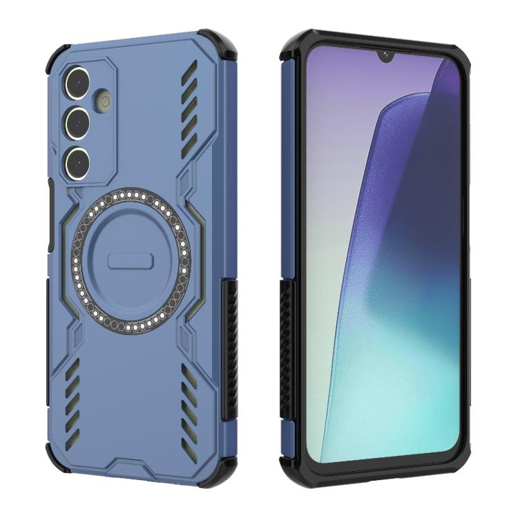 For Samsung Galaxy A25 5G Butterfly Armor MagSafe Magnetic Ring Shockproof Phone Case