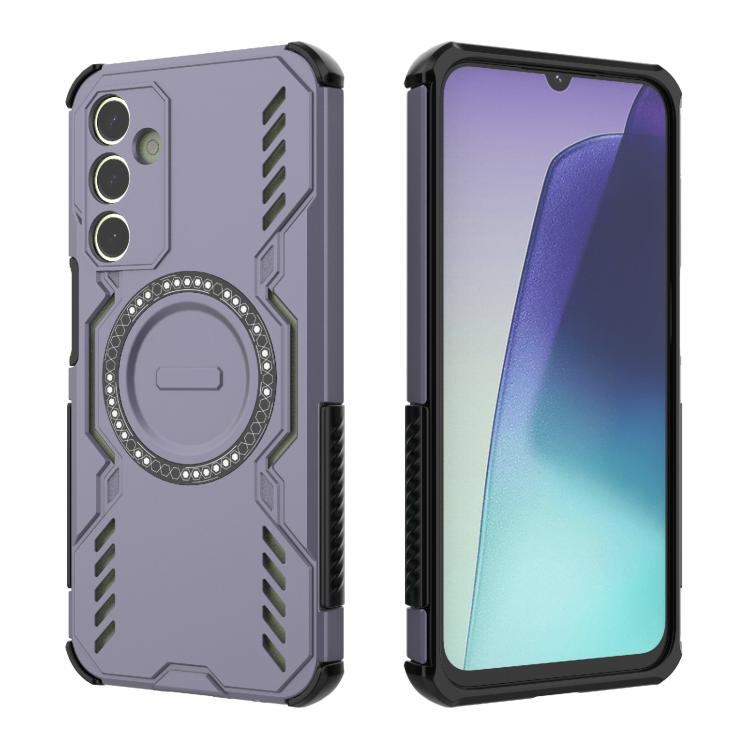 For Samsung Galaxy A25 5G Butterfly Armor MagSafe Magnetic Ring Shockproof Phone Case