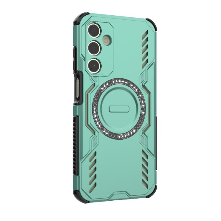 For Samsung Galaxy A25 5G Butterfly Armor MagSafe Magnetic Ring Shockproof Phone Case